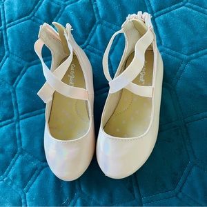 🩰 Pink Ballet Shoes with zipper